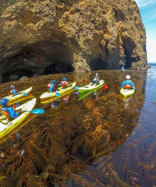 Kayaking at Channel Islands National Park